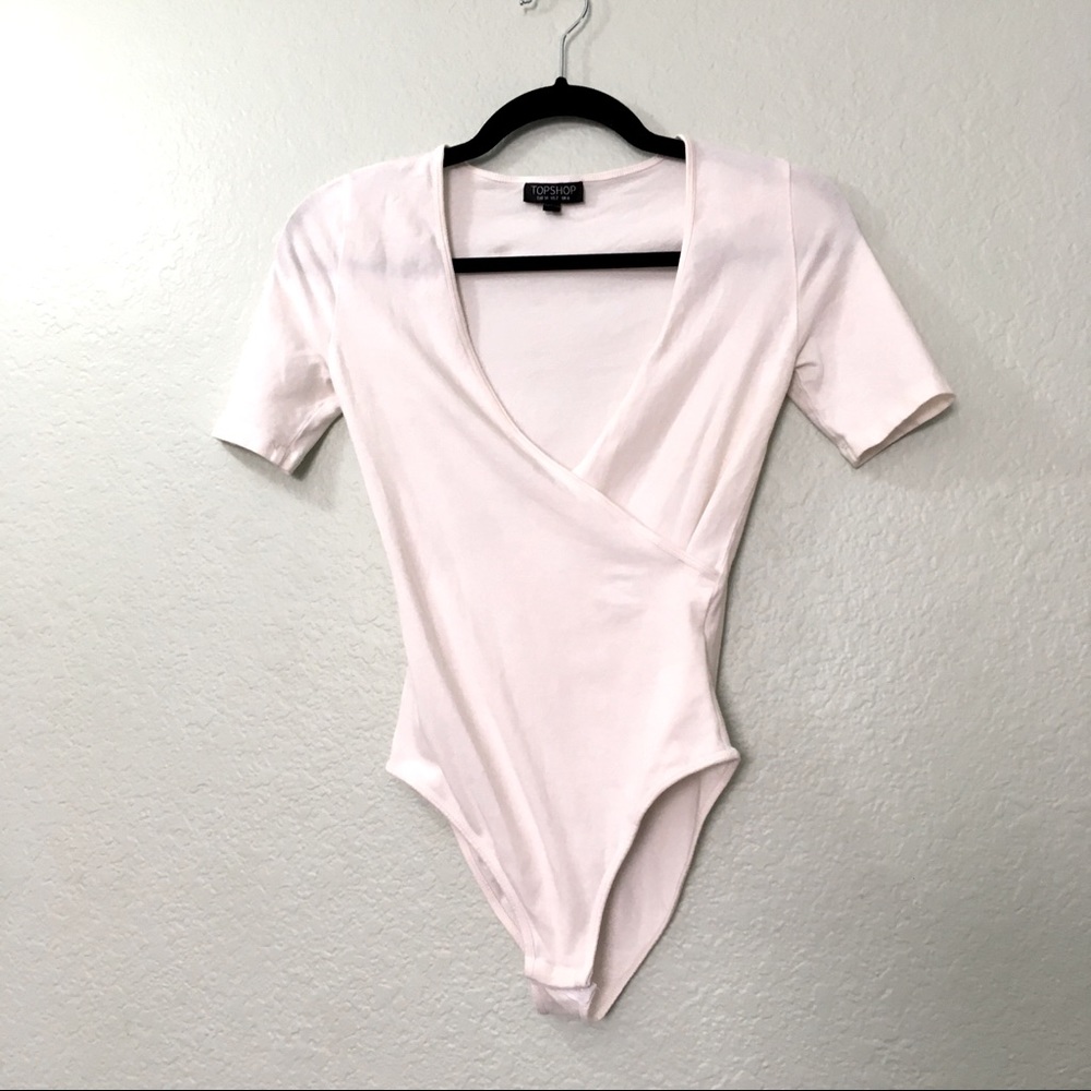 Topshop ivory bodysuit
